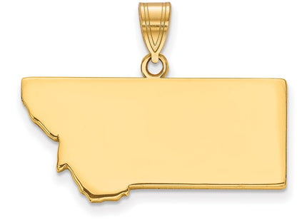 SS/Gold Plated Pendants Style XNA707GP - Classique Jewelry Inc.