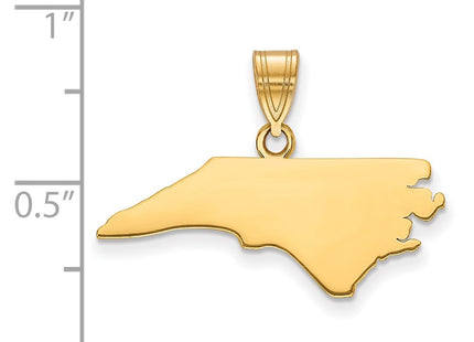 SS/Gold Plated Pendants Style XNA707GP - Classique Jewelry Inc.