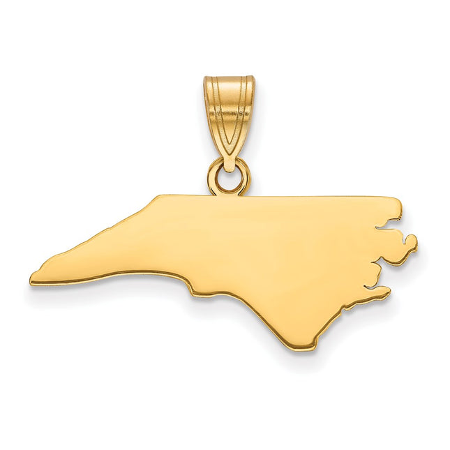 SS/Gold Plated Pendants Style XNA707GP - Classique Jewelry Inc.