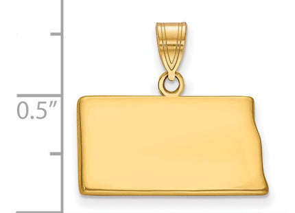 SS/Gold Plated Pendants Style XNA707GP - Classique Jewelry Inc.
