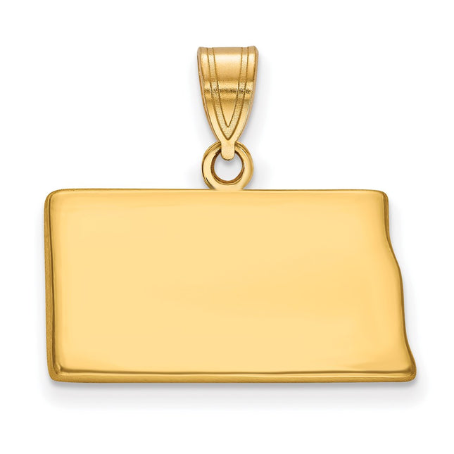 SS/Gold Plated Pendants Style XNA707GP - Classique Jewelry Inc.