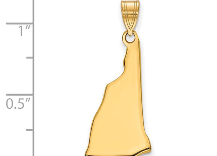 SS/Gold Plated Pendants Style XNA707GP - Classique Jewelry Inc.