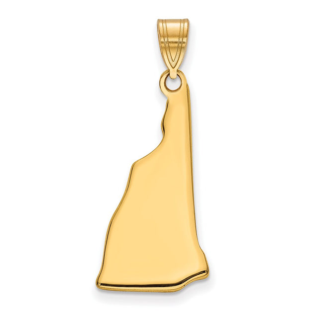 SS/Gold Plated Pendants Style XNA707GP - Classique Jewelry Inc.