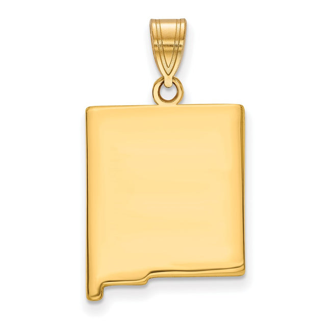 SS/Gold Plated Pendants Style XNA707GP - Classique Jewelry Inc.