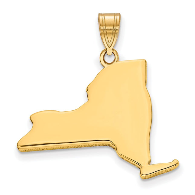 SS/Gold Plated Pendants Style XNA707GP - Classique Jewelry Inc.