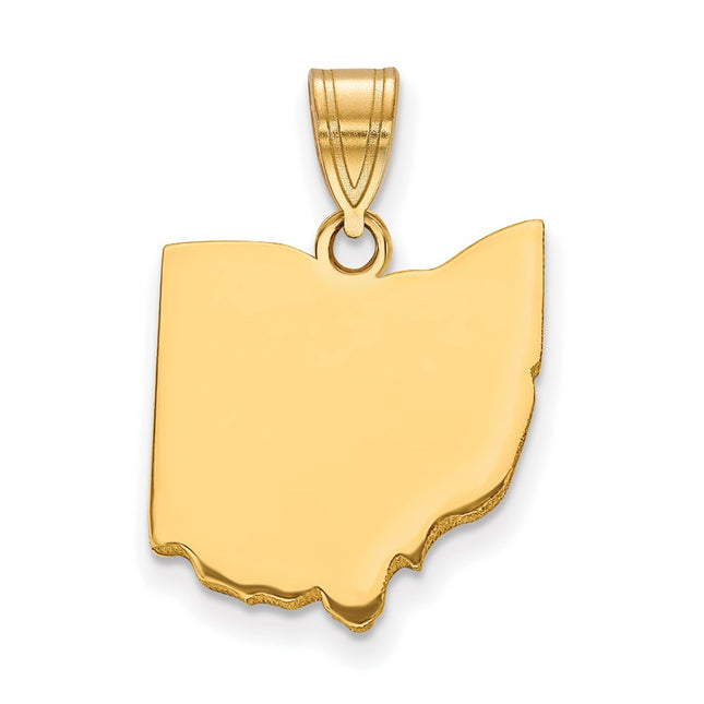 SS/Gold Plated Pendants Style XNA707GP - Classique Jewelry Inc.