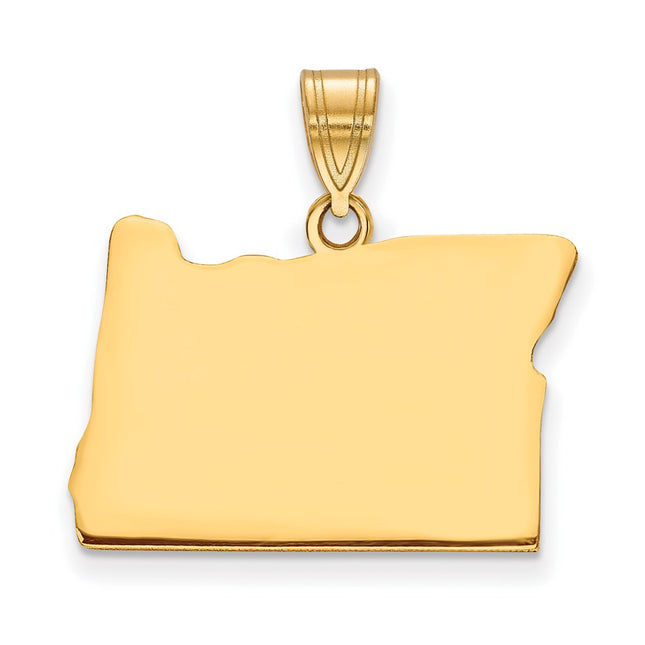 SS/Gold Plated Pendants Style XNA707GP - Classique Jewelry Inc.