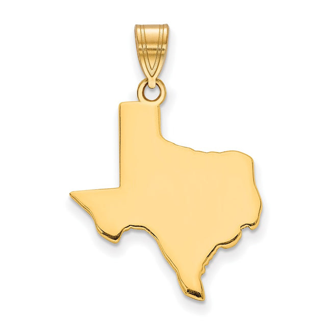 SS/Gold Plated Pendants Style XNA707GP - Classique Jewelry Inc.
