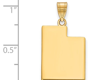 SS/Gold Plated Pendants Style XNA707GP - Classique Jewelry Inc.
