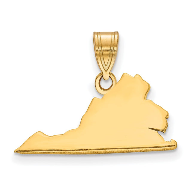 SS/Gold Plated Pendants Style XNA707GP - Classique Jewelry Inc.