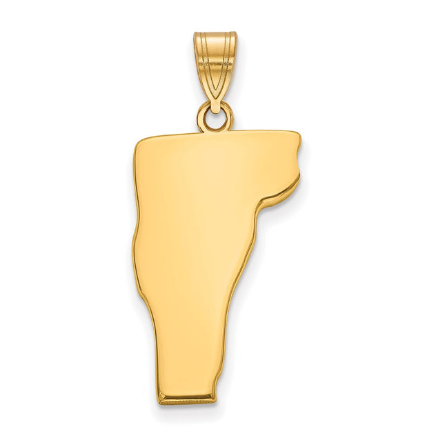 SS/Gold Plated Pendants Style XNA707GP - Classique Jewelry Inc.