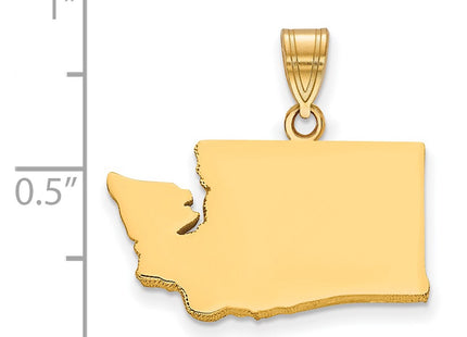 SS/Gold Plated Pendants Style XNA707GP - Classique Jewelry Inc.