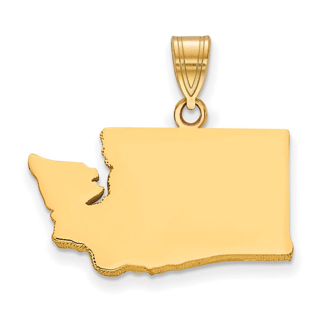 SS/Gold Plated Pendants Style XNA707GP - Classique Jewelry Inc.