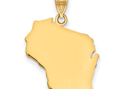 SS/Gold Plated Pendants Style XNA707GP - Classique Jewelry Inc.