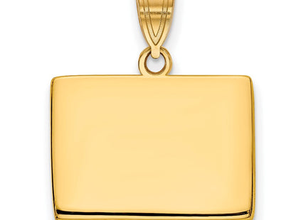 SS/Gold Plated Pendants Style XNA707GP - Classique Jewelry Inc.