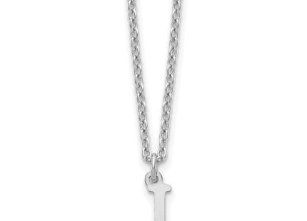 Sterling silver initial necklace
