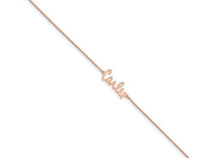 14k Rose Gold Bracelets Style XNA730R - Classique Jewelry Inc.