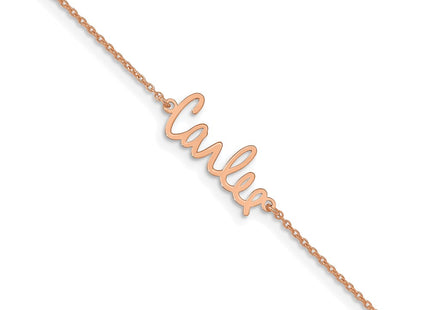 14k Rose Gold Bracelets Style XNA730R - Classique Jewelry Inc.
