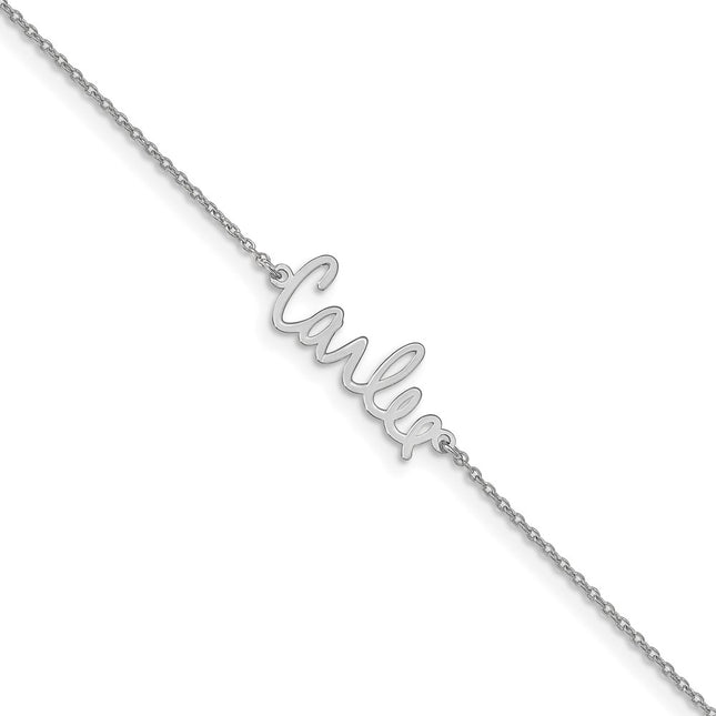 14k White Gold Bracelets Style XNA730W - Classique Jewelry Inc.