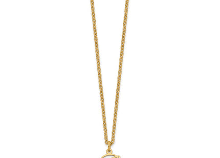 SS/Gold Plated Jewelry Style XNA756GP - Classique Jewelry Inc.