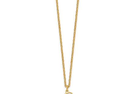 SS/Gold Plated Jewelry Style XNA756GP - Classique Jewelry Inc.