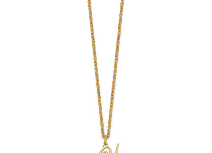 SS/Gold Plated Jewelry Style XNA756GP - Classique Jewelry Inc.