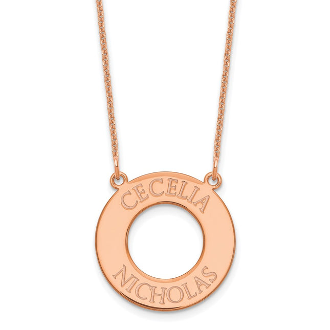 14k Rose Gold Jewelry Style XNA760R - Classique Jewelry Inc.