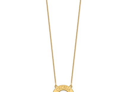 14k Yellow Gold Jewelry Style XNA760Y - Classique Jewelry Inc.
