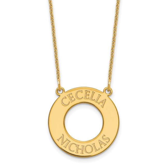 14k Yellow Gold Jewelry Style XNA760Y - Classique Jewelry Inc.