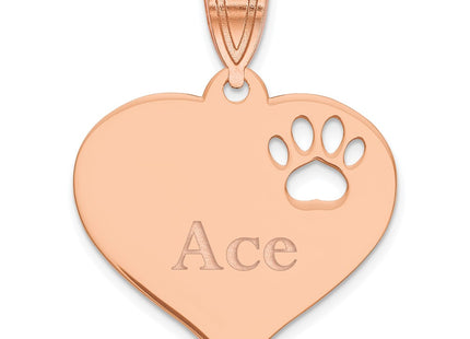 14k Rose Gold Pendants Style XNA766R - Classique Jewelry Inc.