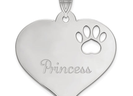 10k White Gold Pendants Style 10XNA769W - Classique Jewelry Inc.