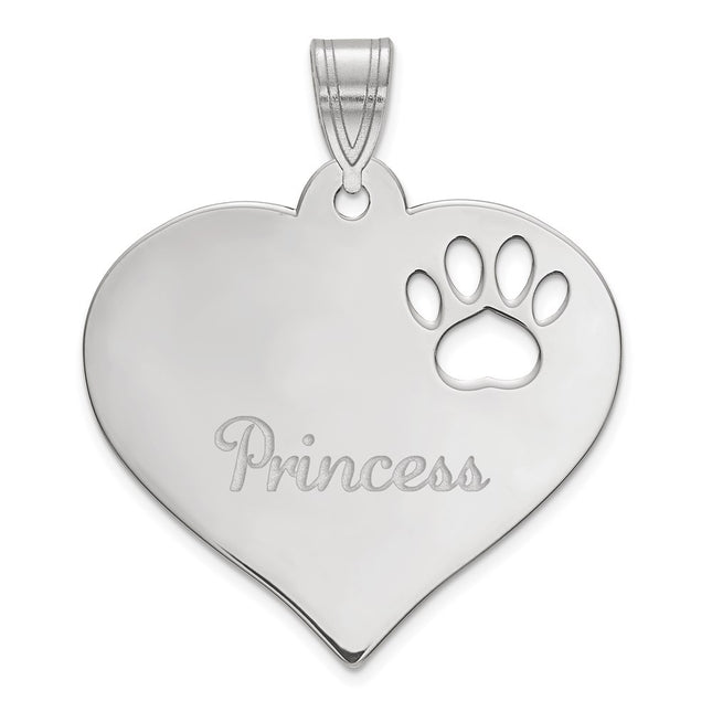10k White Gold Pendants Style 10XNA769W - Classique Jewelry Inc.