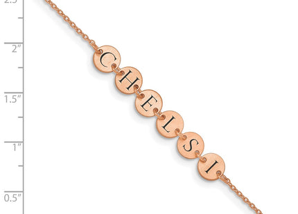14k Rose Gold Bracelets Style XNA785R - Classique Jewelry Inc.
