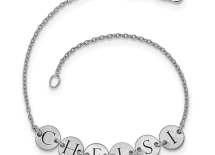 10k White Gold Bracelets Style 10XNA785W - Classique Jewelry Inc.