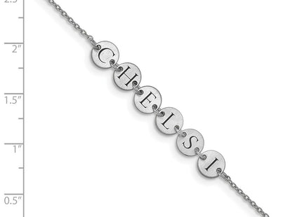 10k White Gold Bracelets Style 10XNA785W - Classique Jewelry Inc.