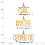 Sterling Silver/Gold-plated Top Br Name Plate view 15