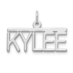 Sterling Silver/Gold-plated Top Br Name Plate view 8
