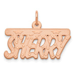 Sterling Silver/Gold-plated Satin Stars Name Plate view 13