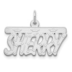 Sterling Silver/Gold-plated Satin Stars Name Plate view 8