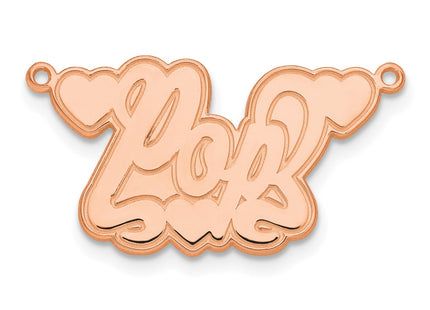 SS/Rose Plated Jewelry Style XNA838RP - Classique Jewelry Inc.
