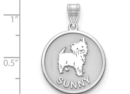 10k White Gold Pendants Style 10XNA859W - Classique Jewelry Inc.