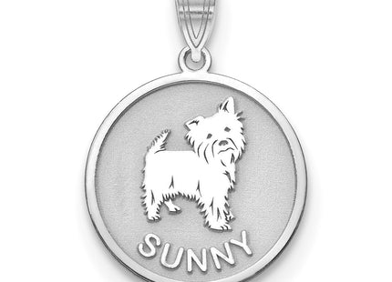 14k White Gold Pendants Style XNA859W - Classique Jewelry Inc.