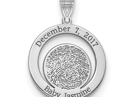 14k White Gold Pendants Style XNA864W - Classique Jewelry Inc.