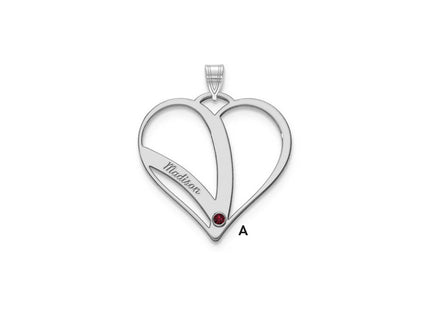 14k White Gold Pendants Style XNA865 - Classique Jewelry Inc.