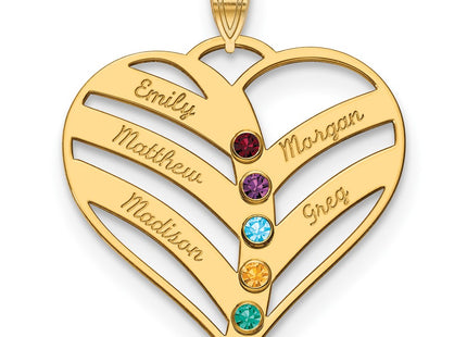 10k Yellow Gold Pendants Style 10XNA865/5Y - Classique Jewelry Inc.