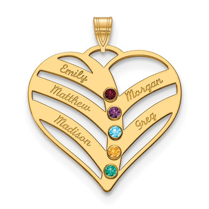 10k Yellow Gold Pendants Style 10XNA865/5Y - Classique Jewelry Inc.
