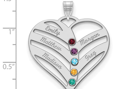 14k White Gold Pendants Style XNA865 - Classique Jewelry Inc.