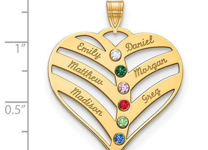 14k Yellow Gold Pendants Style XNA865 - Classique Jewelry Inc.