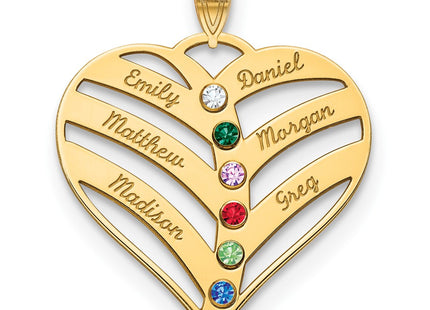 14k Yellow Gold Pendants Style XNA865 - Classique Jewelry Inc.