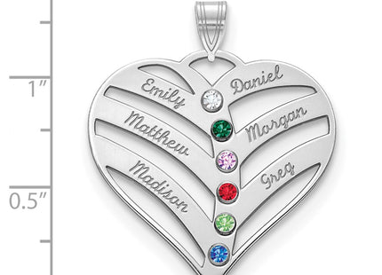 10k White Gold Pendants Style 10XNA865/6W - Classique Jewelry Inc.
